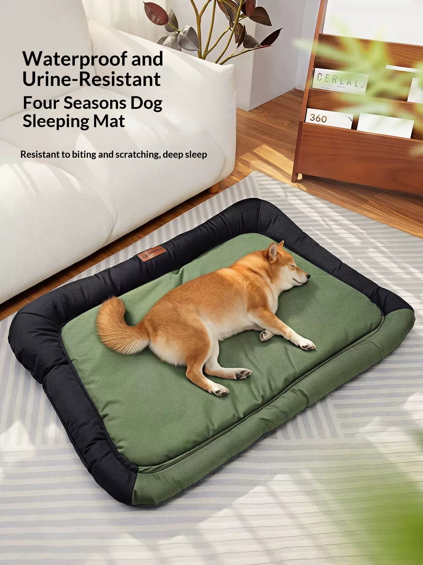 Army Green Pet Bed