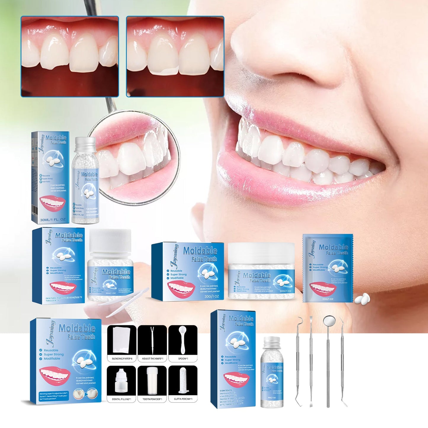 Cosmetic Dentures Modify Gum Tissue
