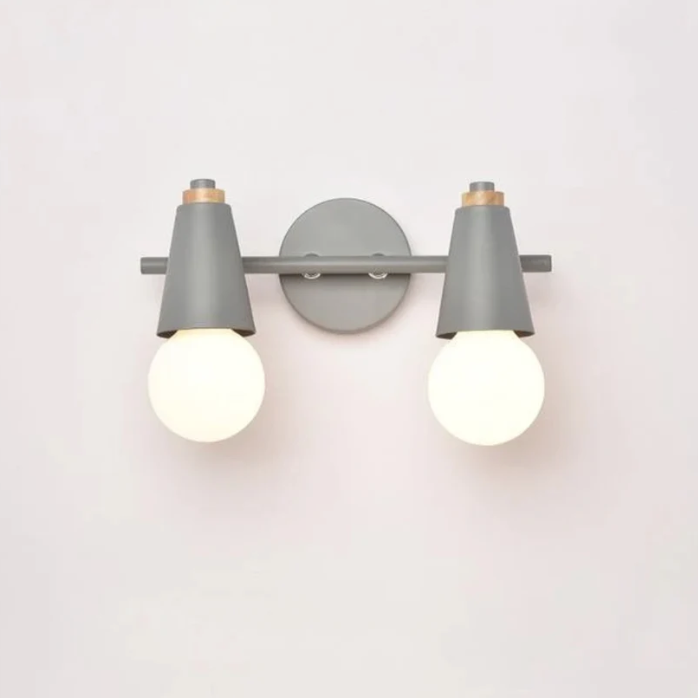 Modern Minimalist Creative Macaron Bedside Wall Lamp Bedroom