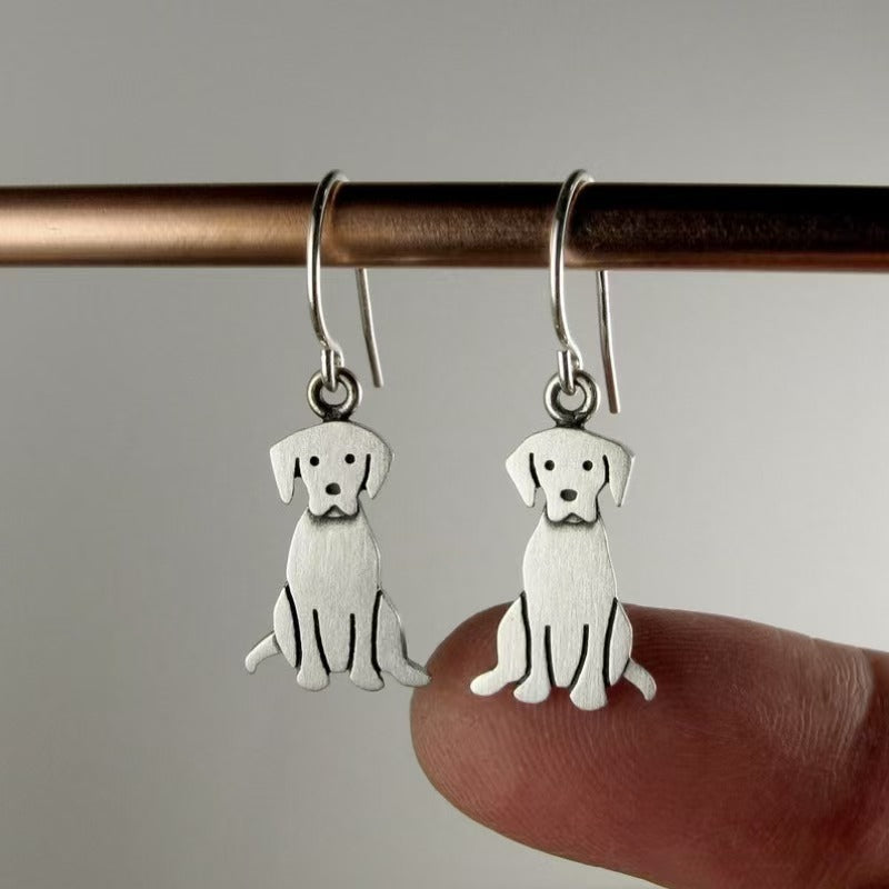 Female Versatile Retro Creative Small Animal Earrings