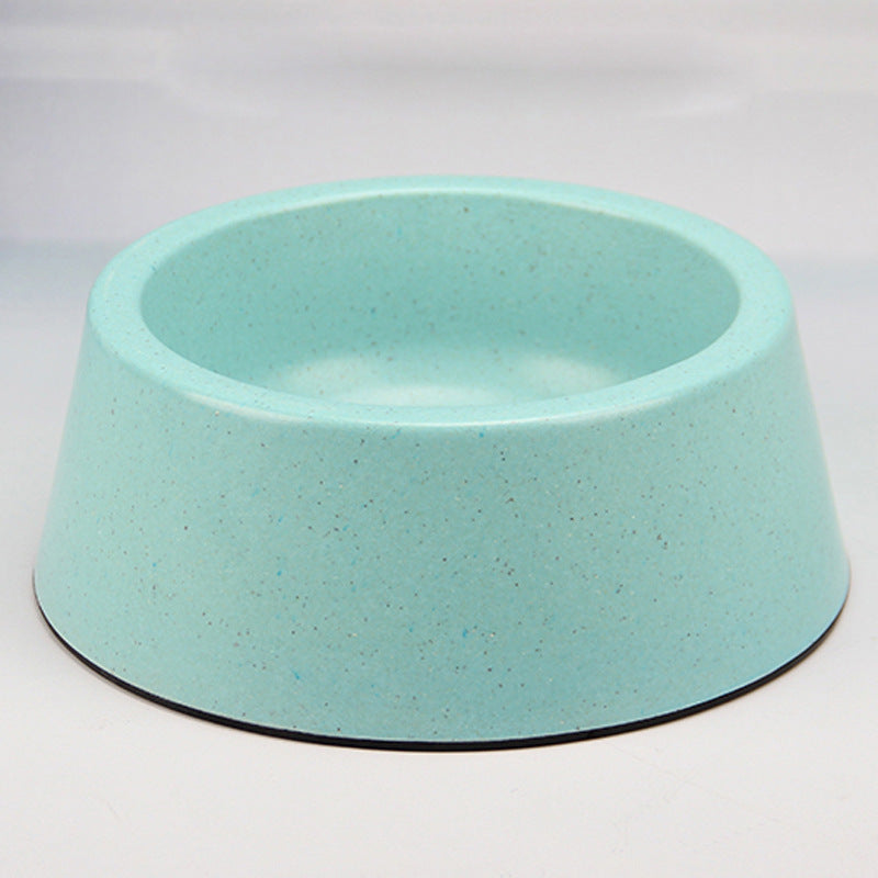 Bamboo fiber dog bowl