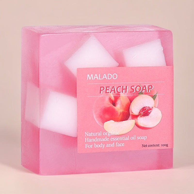 Peach Chunk Fruit Soap