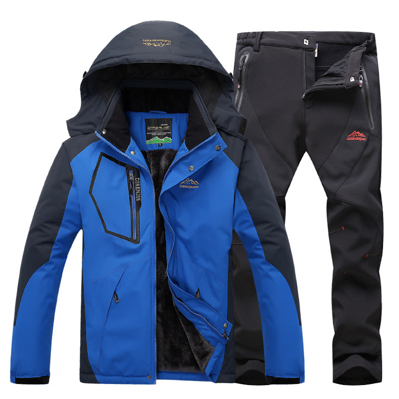 Plush padded jacket