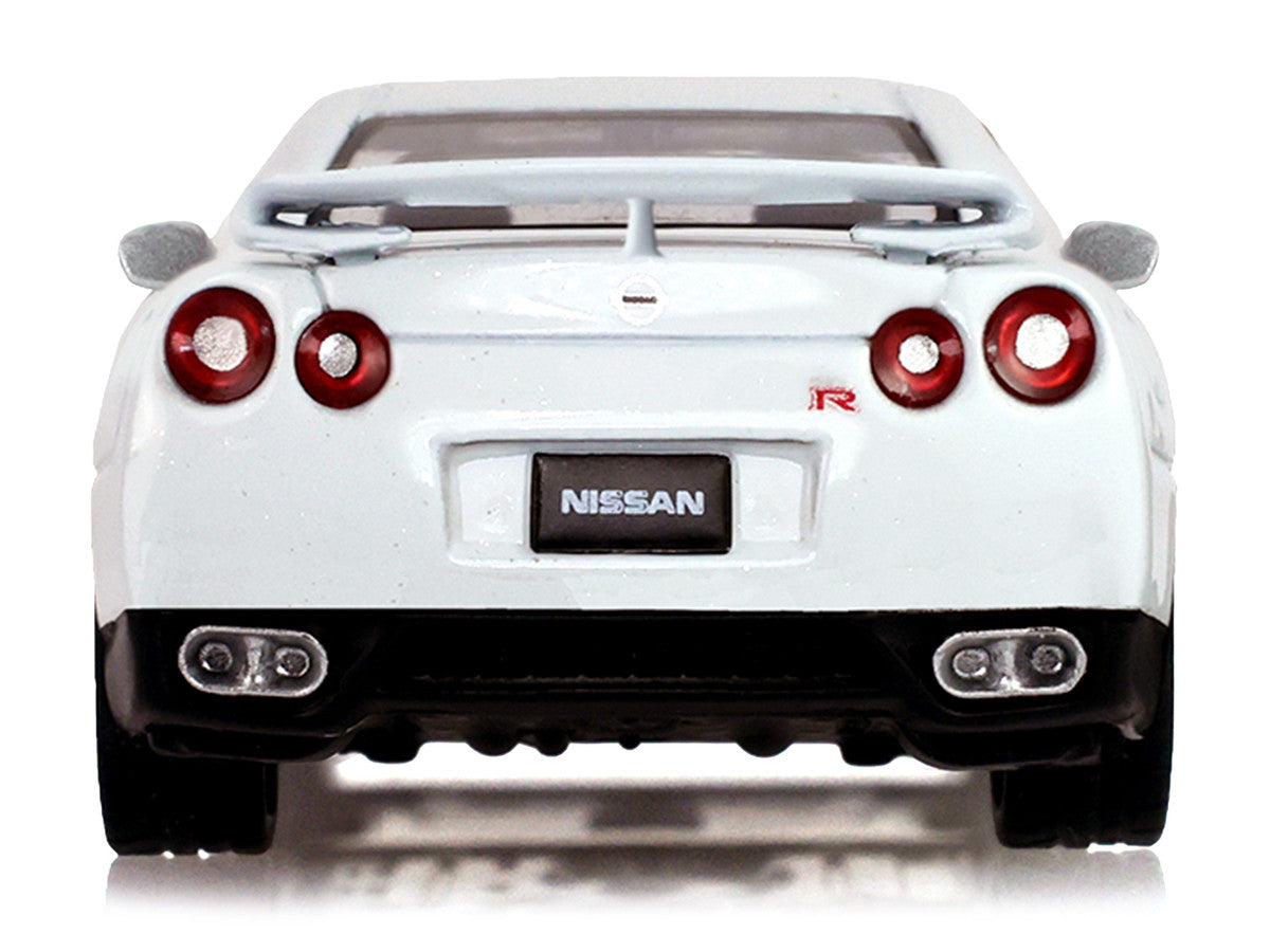 2007 Nissan GT-R (R35) Pearl White with Gold Wheels "Tokyo Torque" Series 10 1/64 Diecast Model Car by Greenlight