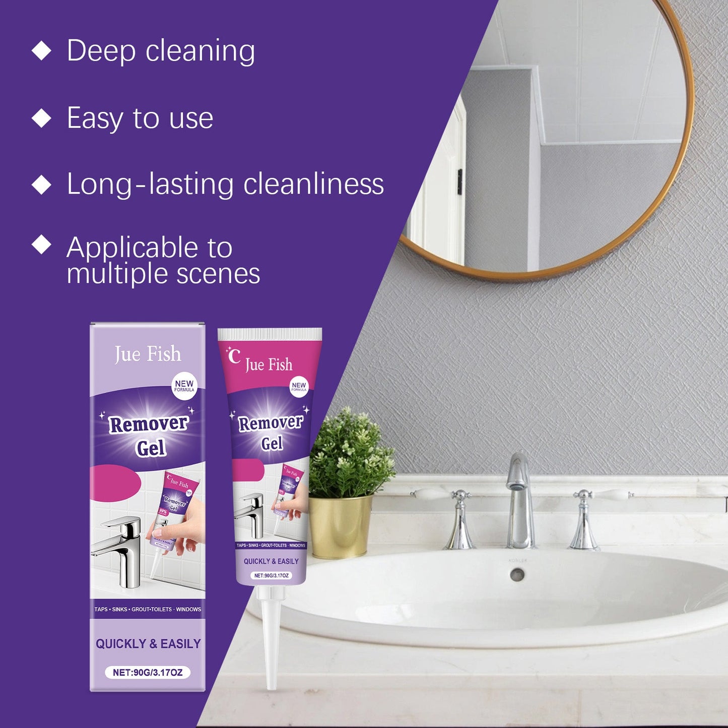 Powerful Decontamination And Cleaning Gel