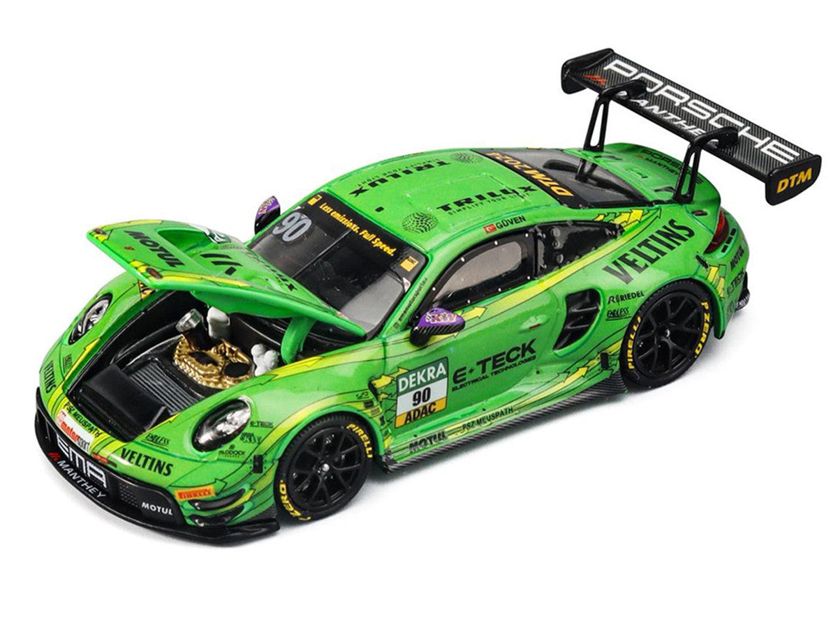 Porsche 911 GT3 R (992) #90 Ayhancan Guven "Manthey EMA" "DTM" (2024) 1/64 Diecast Model Car Trends Hobby