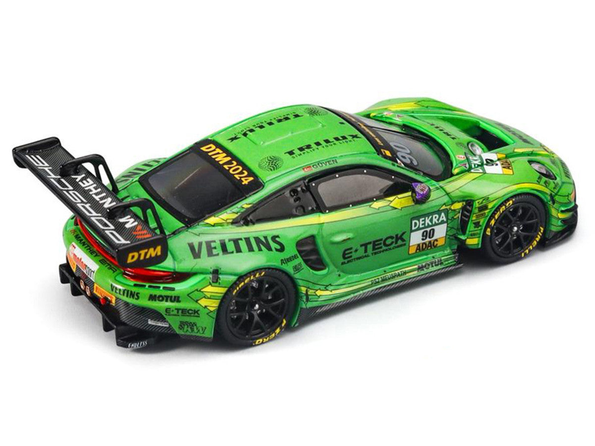 Porsche 911 GT3 R (992) #90 Ayhancan Guven "Manthey EMA" "DTM" (2024) 1/64 Diecast Model Car Trends Hobby
