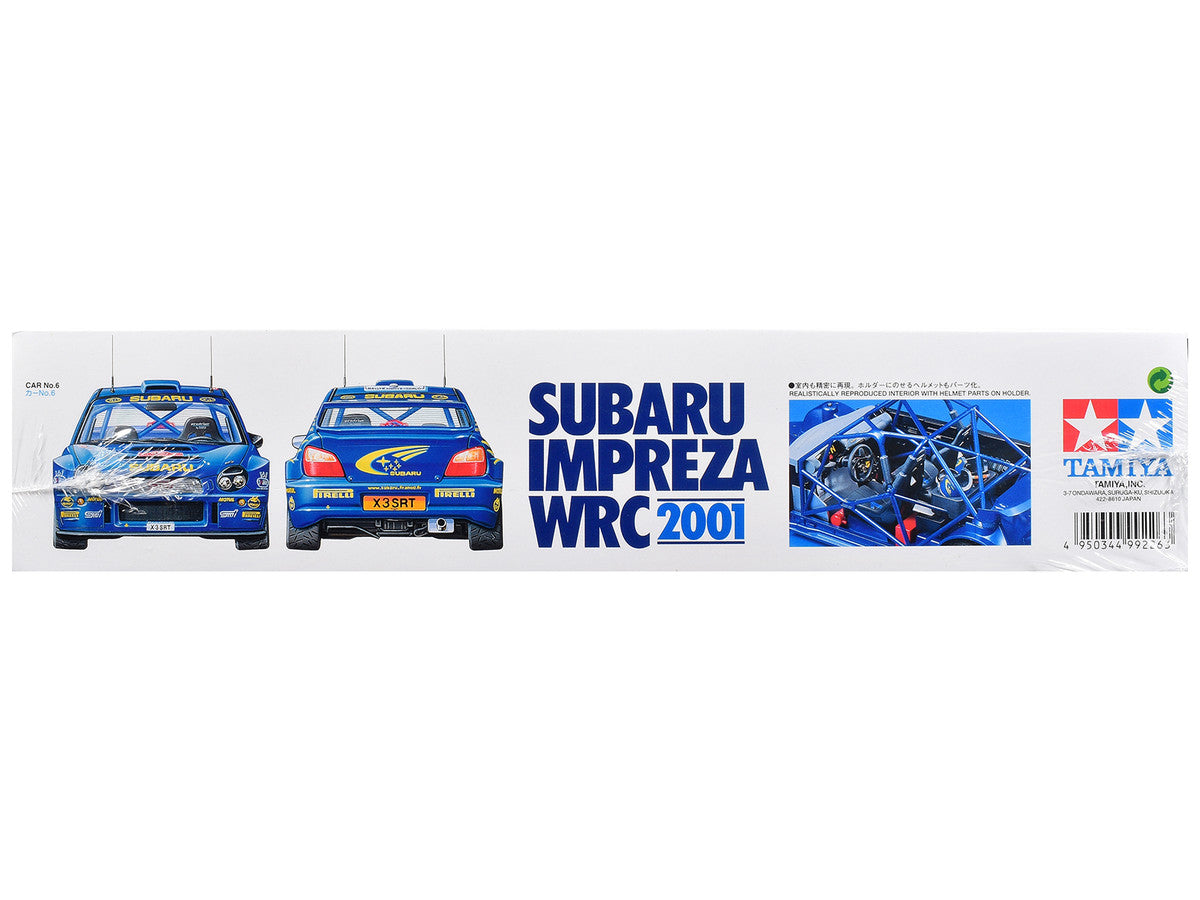 Model Kit Subaru Impreza "WRC" (2001) 1/24 Scale Model by Tamiya