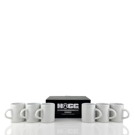 3oz CERAMIC ESPRESSO MUG - 6 PACK