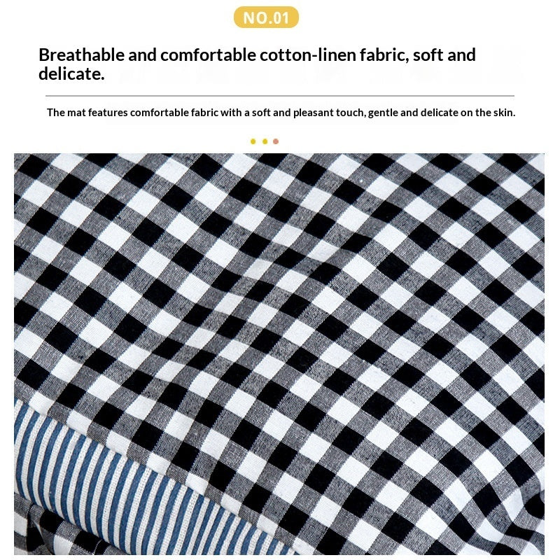 Detachable And Washable All-Season Wooden Pet Bed