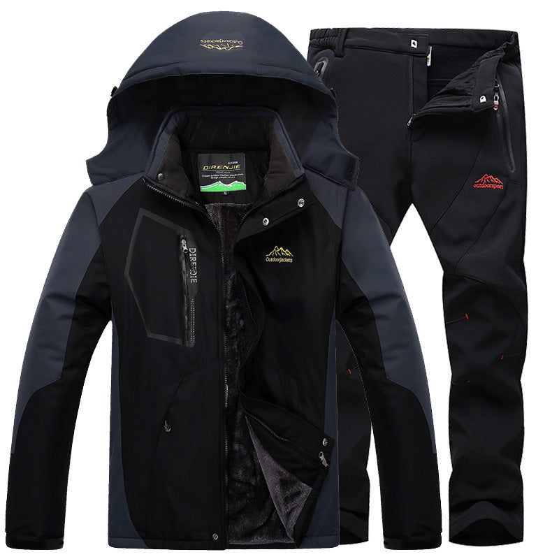 Plush padded jacket