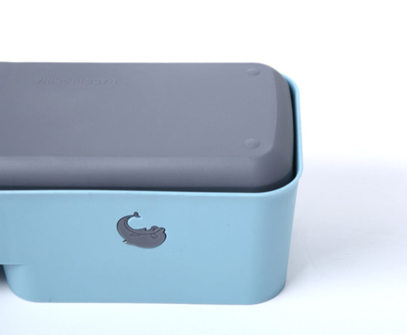 Desktop storage tissue box