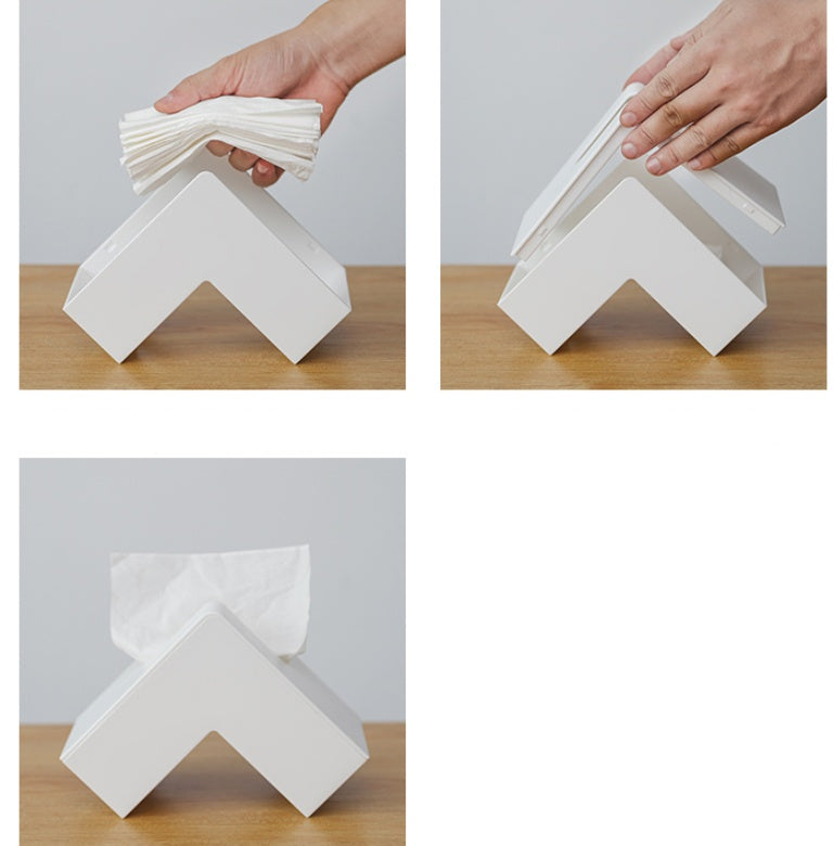 Simple creative tissue box