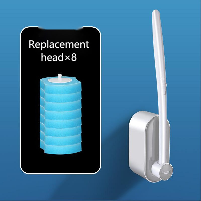 Disposable No Dead Angle Toilet Cleaning Brush