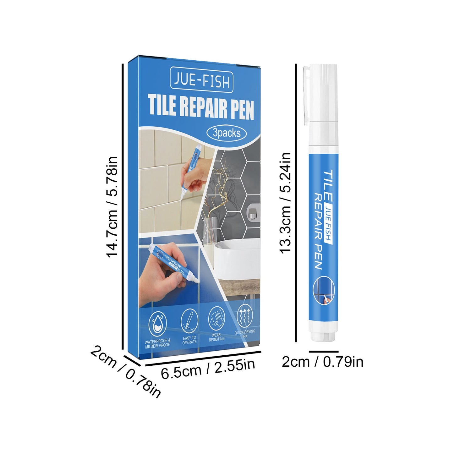 Ceramic Tile Repair Pen