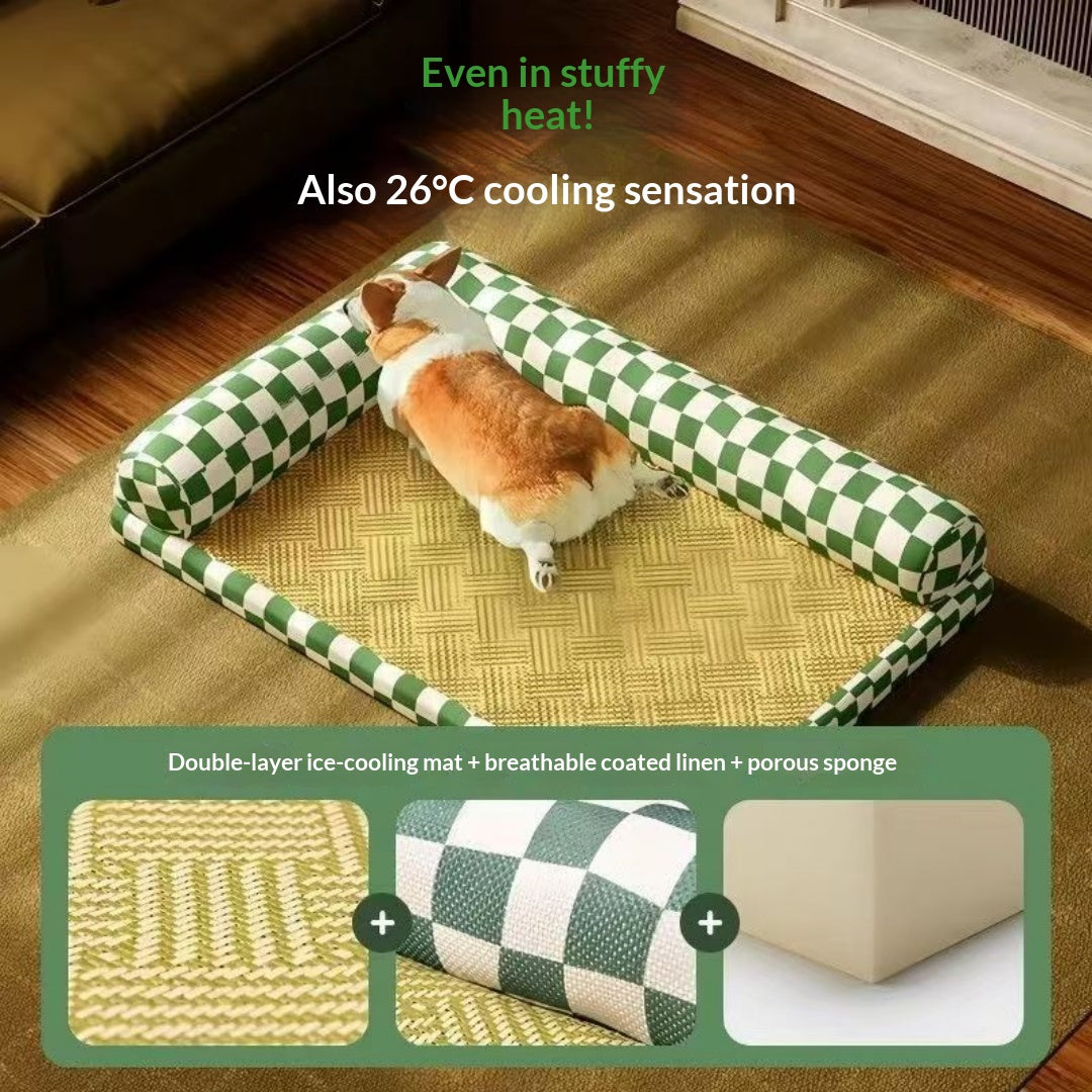 Checkerboard-pattern Cooling Mat