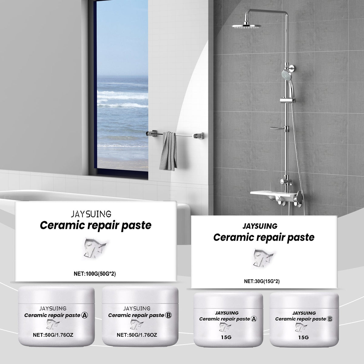 Ceramic Tile Repair Agent Warehouse Single Bottle Inventory Is Out, New Label Paper Box According To BOM Stocking 15g-15g-box