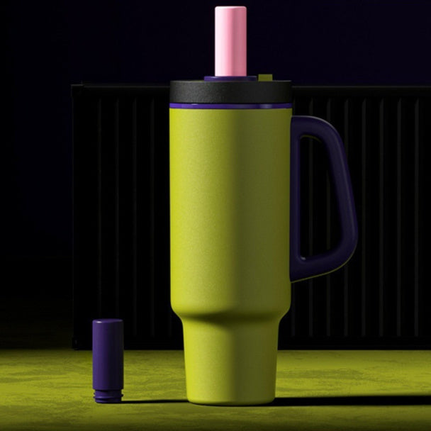 Stainless Steel Kettle With An Outdoor Ceramic Liner