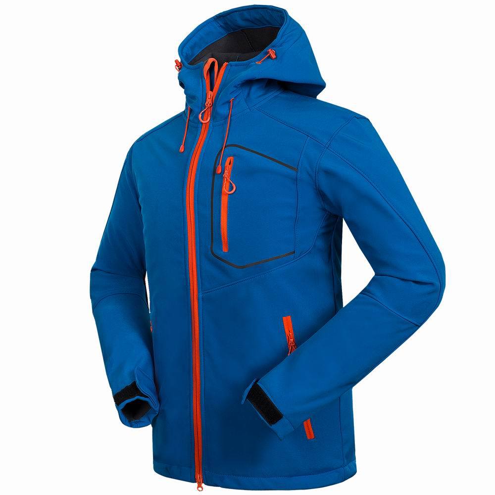 Men's Outdoor Softshell Jacket for Camping and Hiking