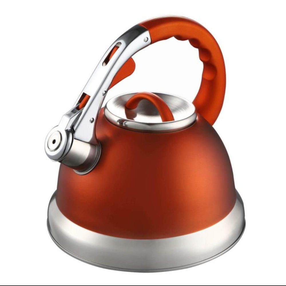 Household Color Matching Stainless Steel Whistle Kettle