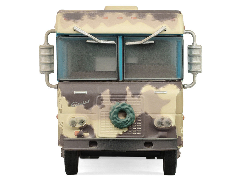 1972 Condor II RV (Recreational Vehicle) "Going on Vacation" Evergreen (Weathered) "Hobby Exclusive" Series 1/64 Diecast Model Car by Greenlight