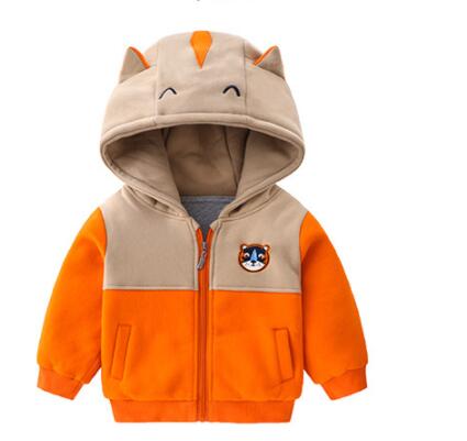 Simple Padded Hooded Jacket for Kids