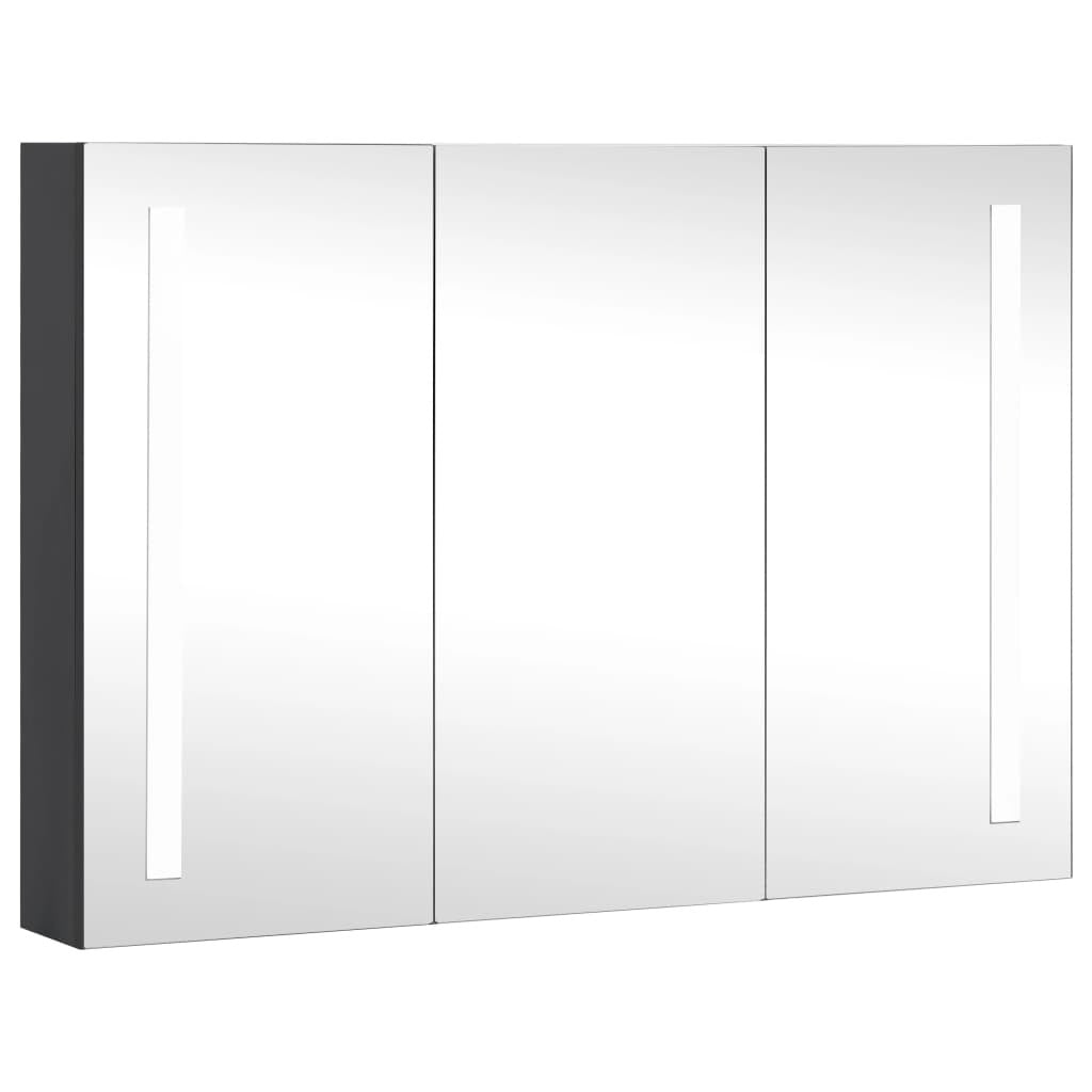 LED Bathroom Mirror Cabinet 35"x5.5"x24.4"