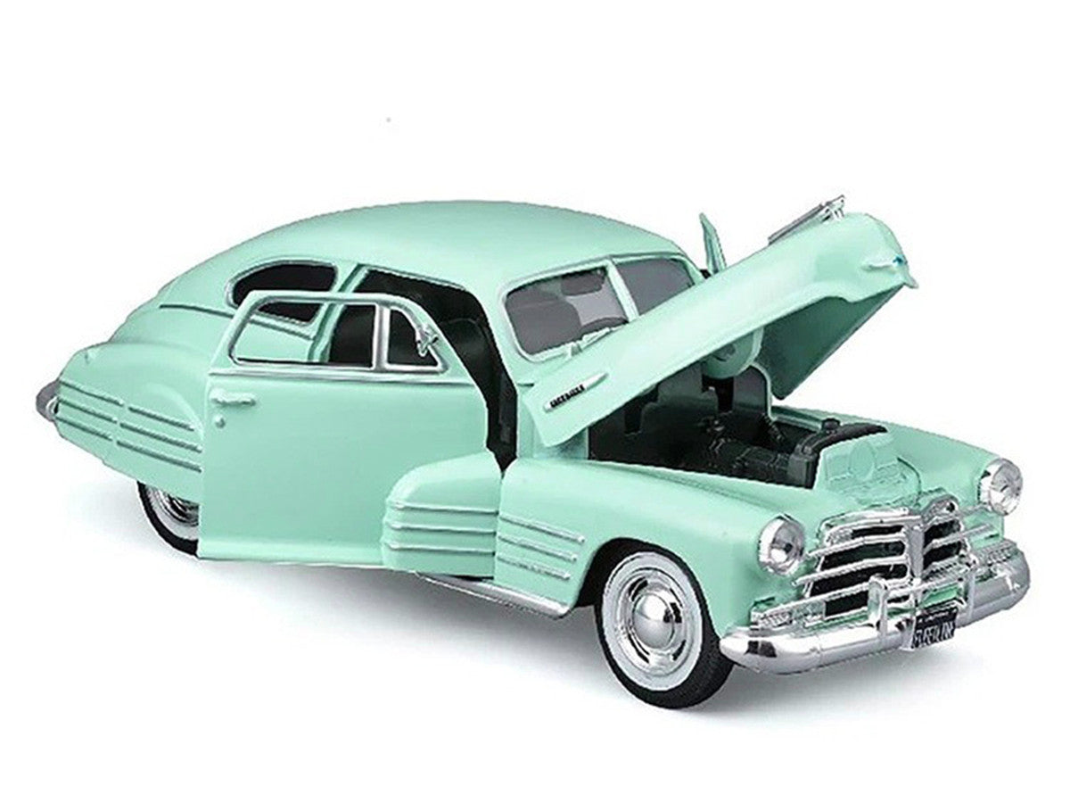 1948 Chevrolet Fleetline Aerosedan Light Green "Special Edition" Series 1/25 Diecast Model Car by Maisto