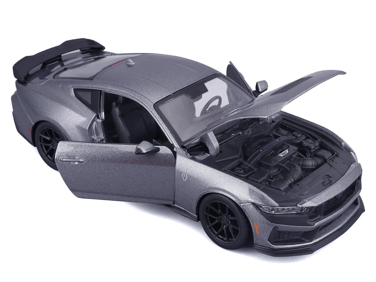 2024 Ford Mustang Dark Horse Dark Gray Metallic "Special Edition" Series 1/24 Diecast Model Car by Maisto