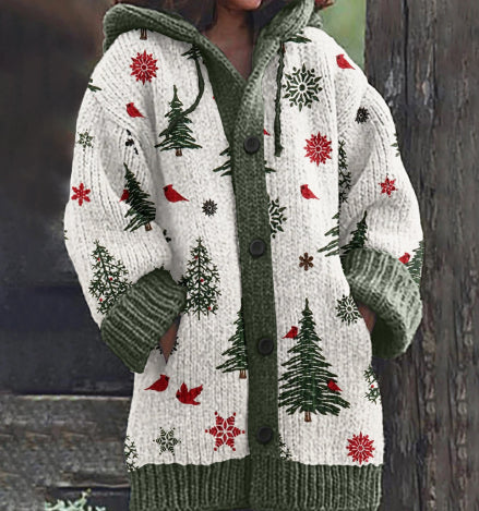 New Animal 3D Printed Casual Hooded Cloak Jacket