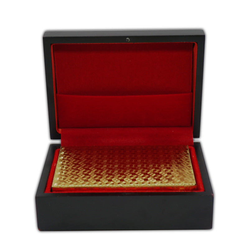 Playing Cards Gold Foil Playing Cards Waterproof