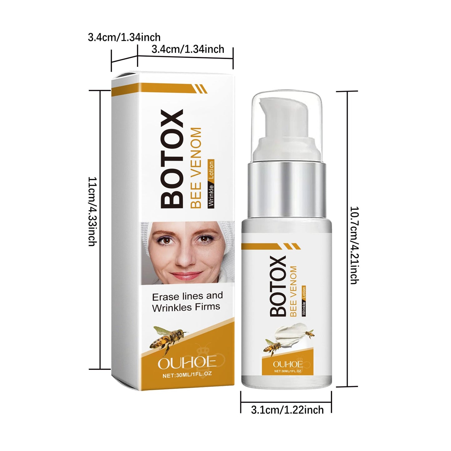Bee V Enom Firming Lotion 30ml-1box
