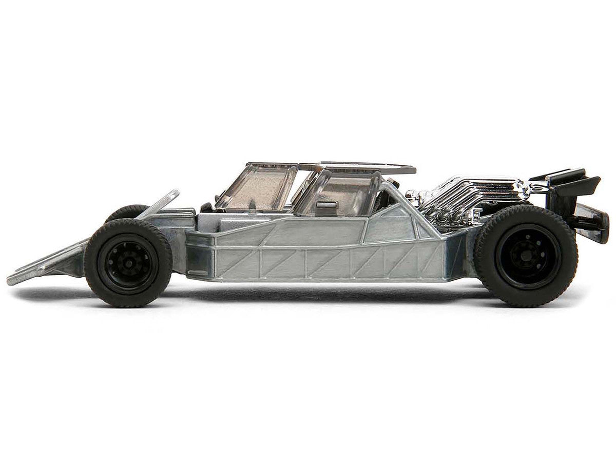 Flip Car Raw Metal "Fast & Furious 6" (2013) Movie "25 Years of Fast & Furious" Series 1/32 Diecast Model Car by Jada