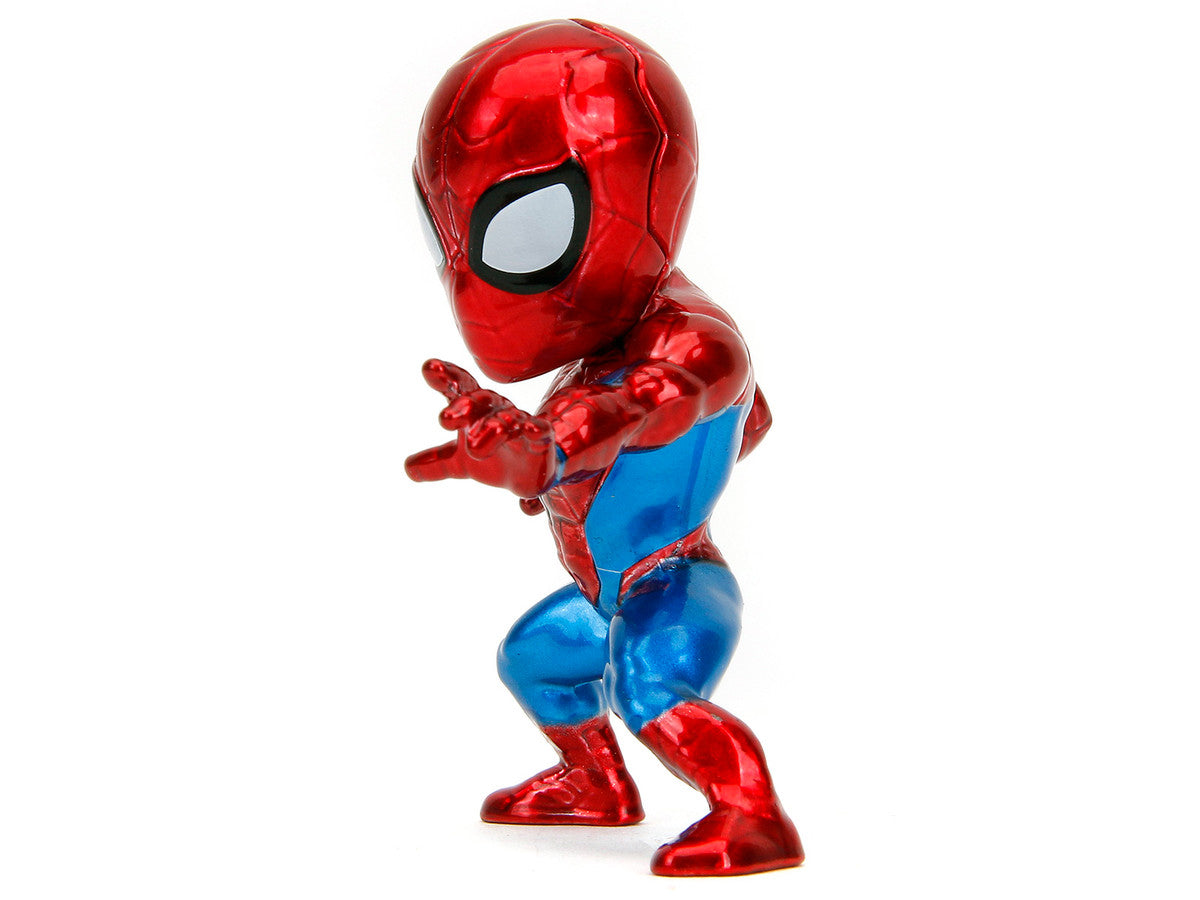 Set of 4 Diecast Figures "Spider-Man" Wave 4 "Metalfigs" Series Diecast Models by Jada