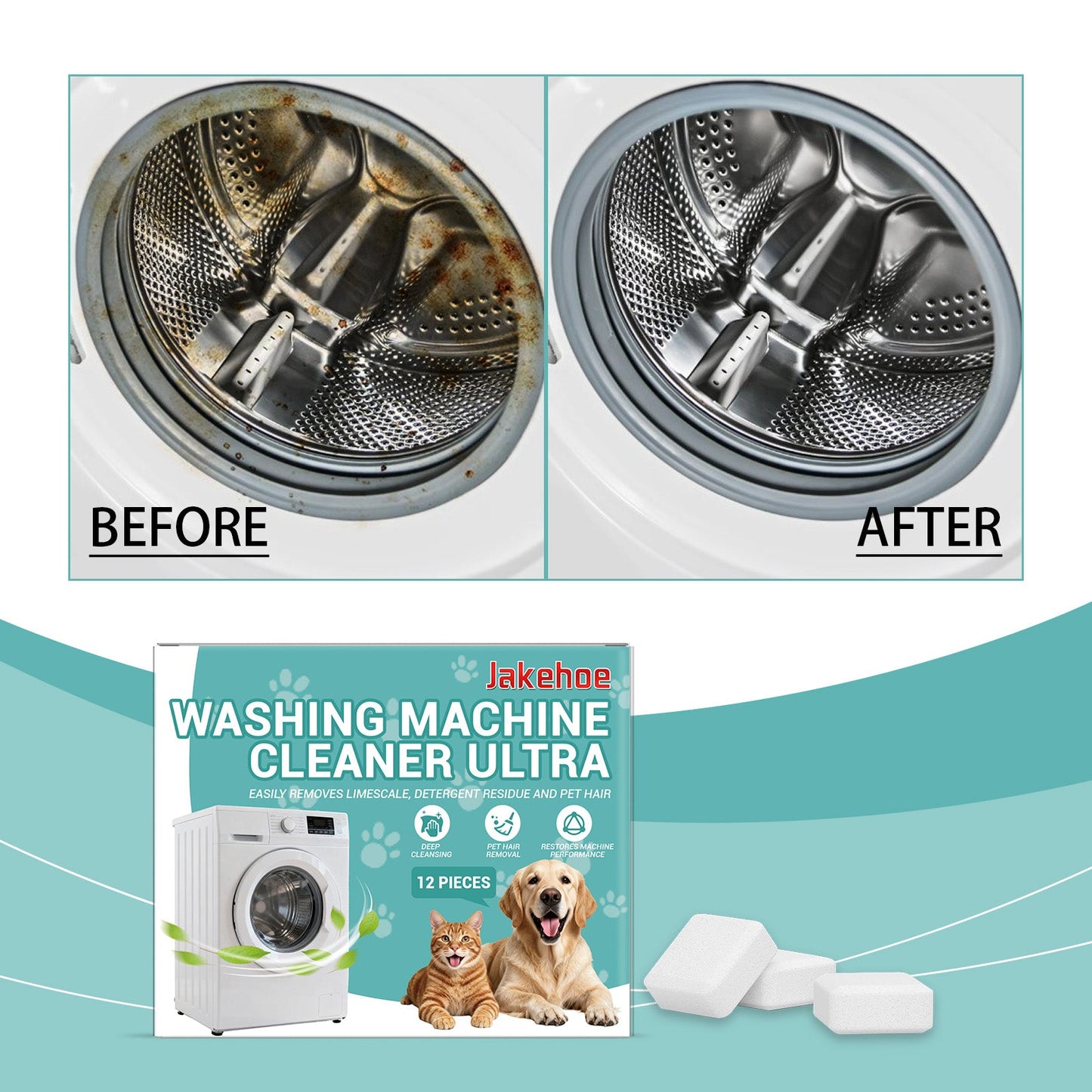 Washing Machine Cleaning Sheet