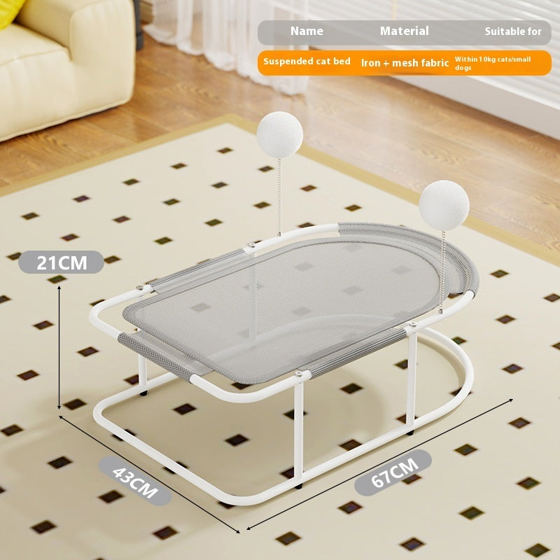 Large Breathable Cat Puppy Kennel
