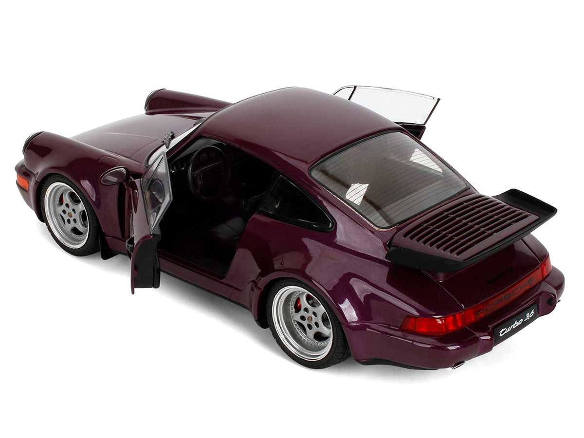 Porsche 911 3.6 Turbo Purple Metallic "Pink Slips" Series 1/18 Diecast Model Car by Jada