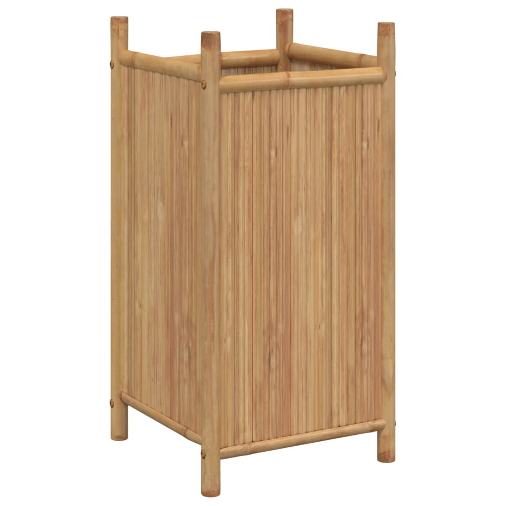 Planter 15.7"x15.7"x31.5" Bamboo
