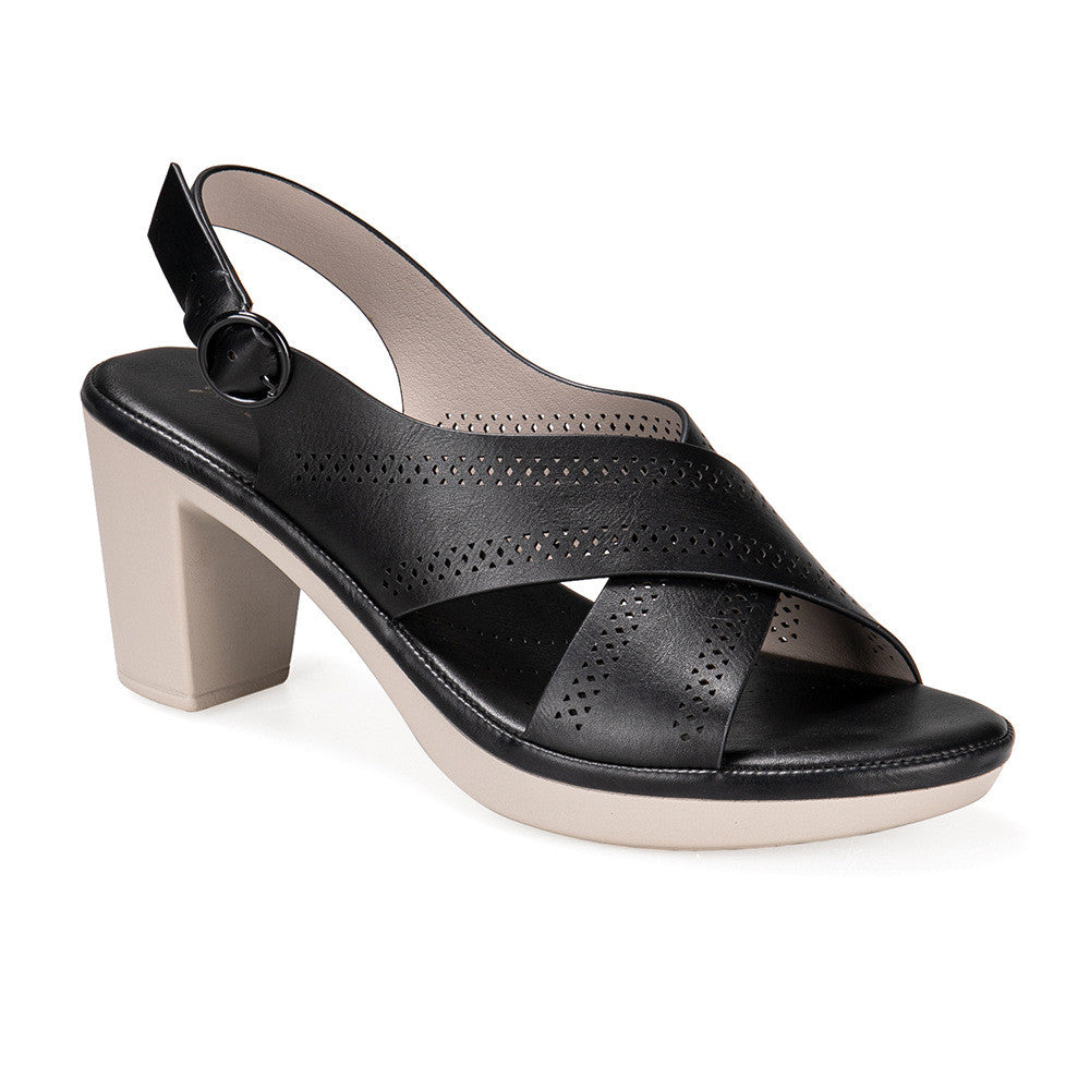 New Thick High Heeled Large Size Women's Sandals