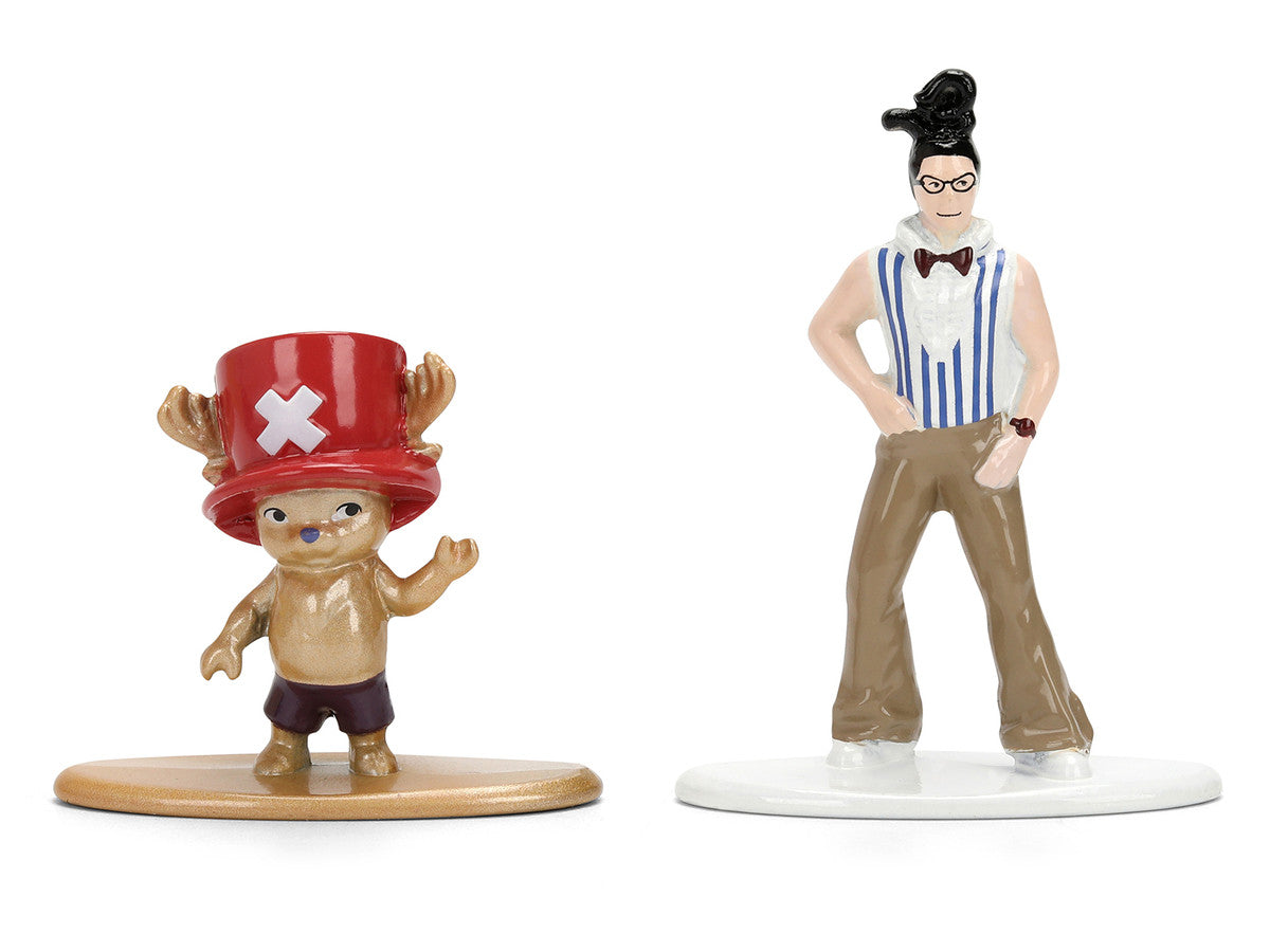 Set of 12 Diecast Figures "One Piece" (2023-Current) TV Series "Metalfigs" Series Diecast Models by Jada