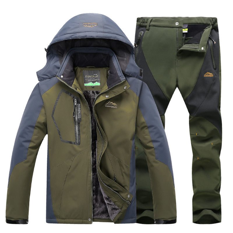 Plush padded jacket