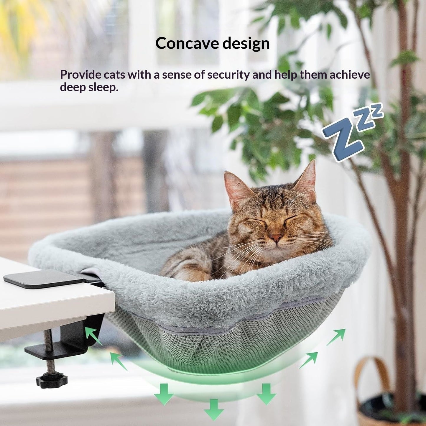 Adjustable-height Small Cat Table-bed