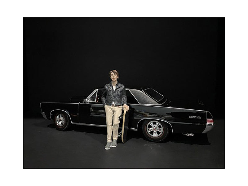 Skateboarder Figurine III for 1/18 Scale Models by American Diorama