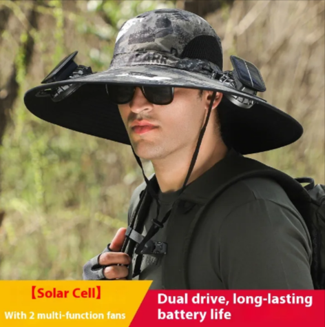 Solar Fan Sunshade Hat
