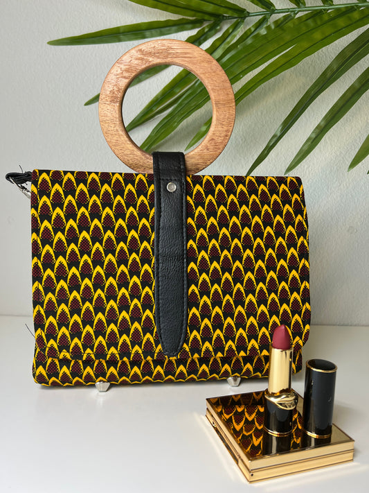 Aliyah African Print Hand Bag
