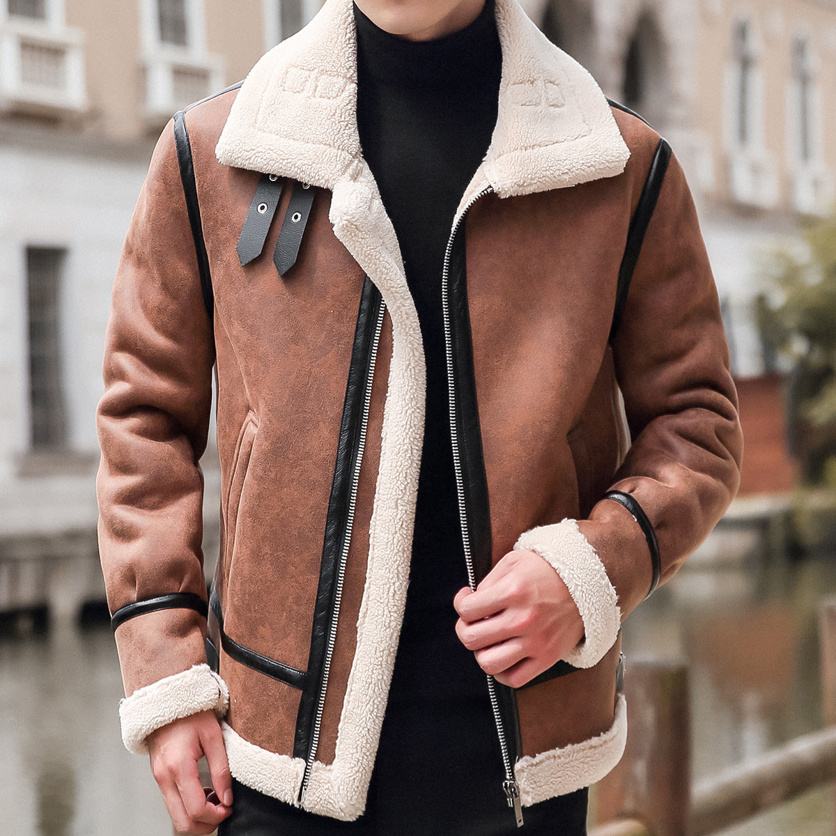 Cotton Coat Men's Winter Padded Down Jacket Youth Jacket Coat