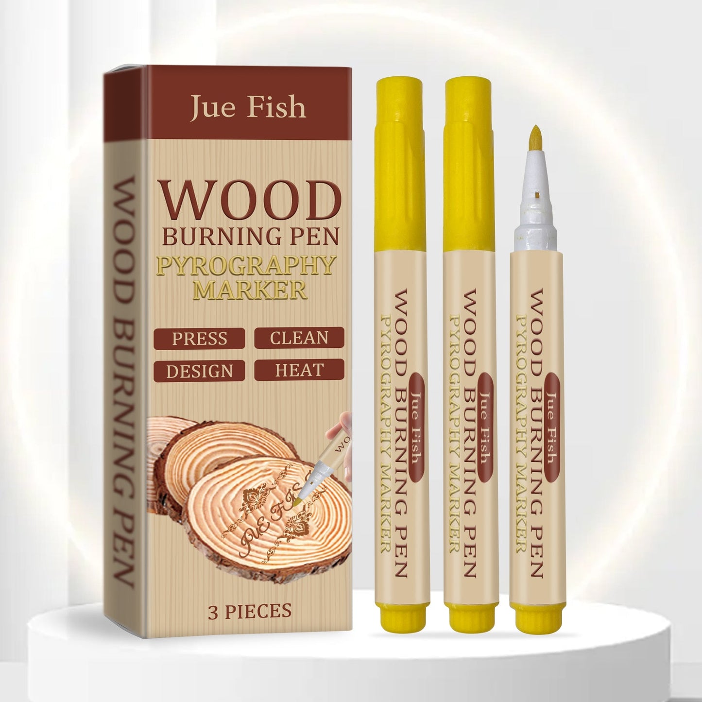 Wood Burning Pens 3pcs1box