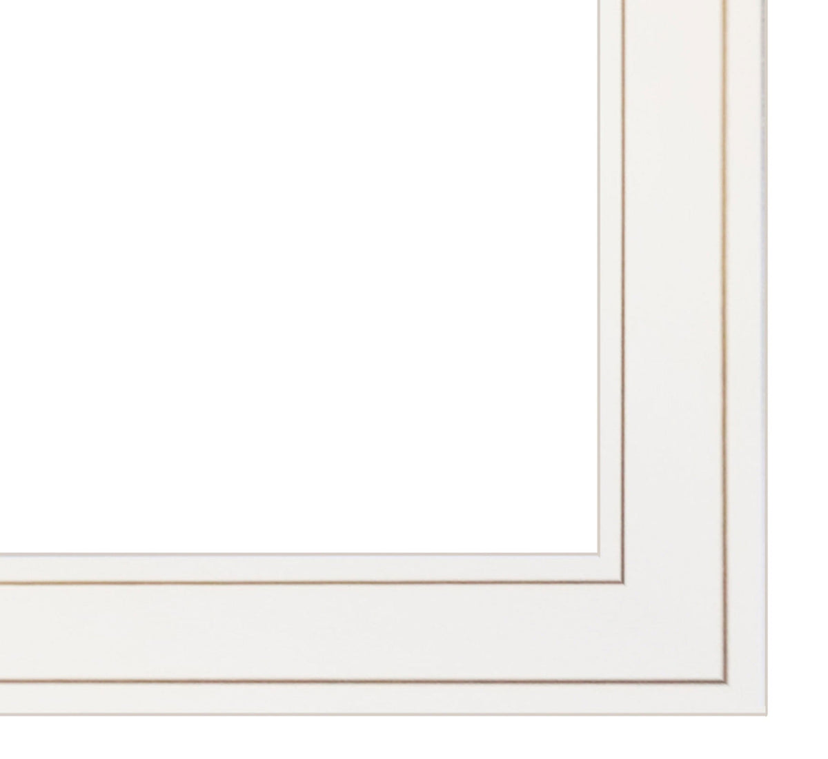 Set Of Two Sea Glass 1 White Framed Print Wall Art
