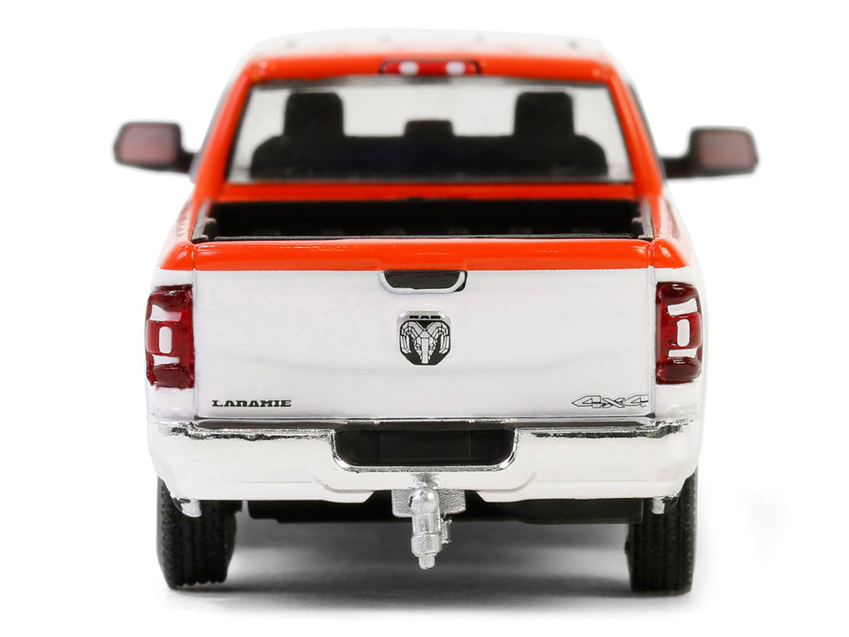 2023 Ram 2500 Pickup Truck "Texaco" Orange and White "Texaco Special Edition" Series 1 1/64 Diecast Model Car by Greenlight