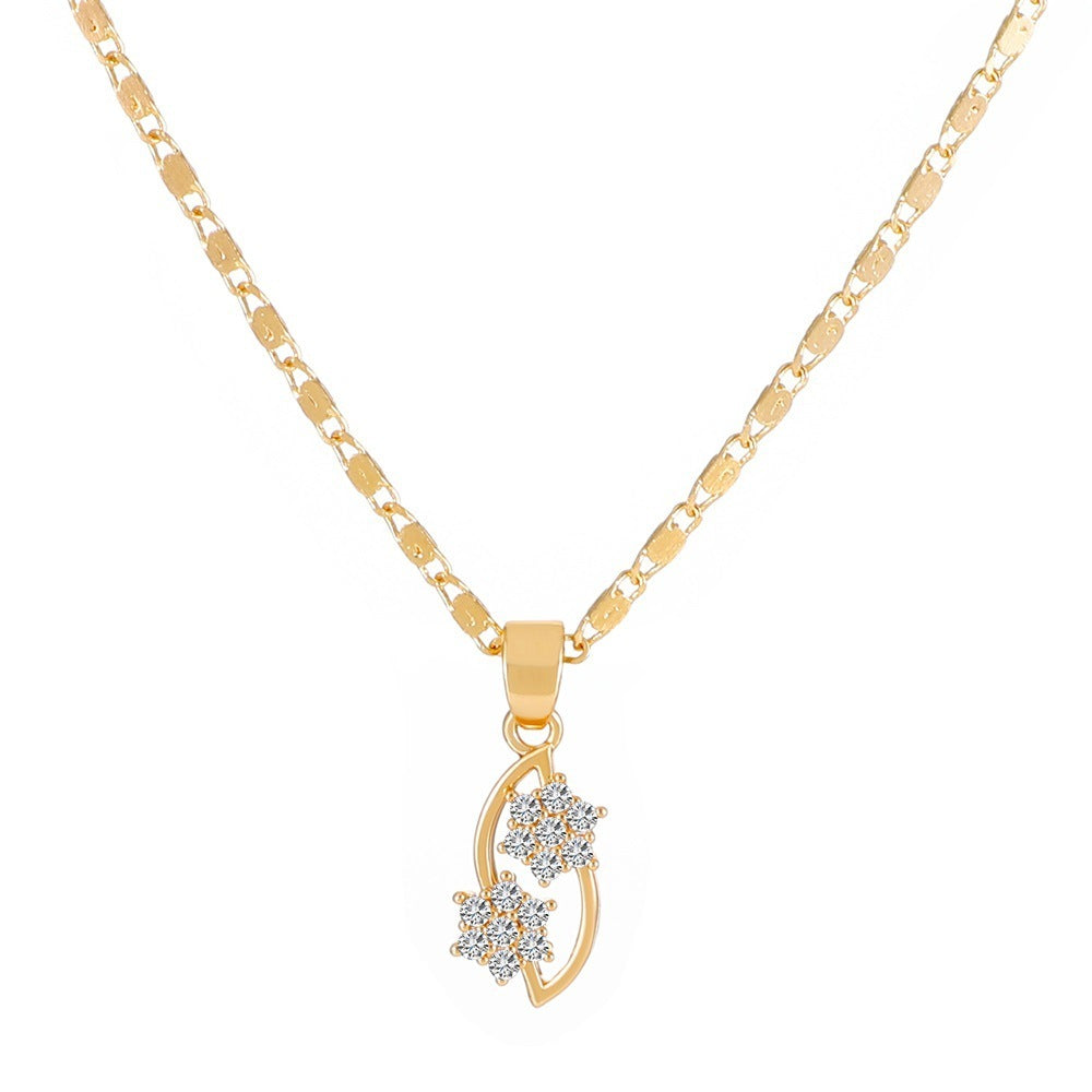 Women's Fashionable Temperament Butterfly Tassel Necklace